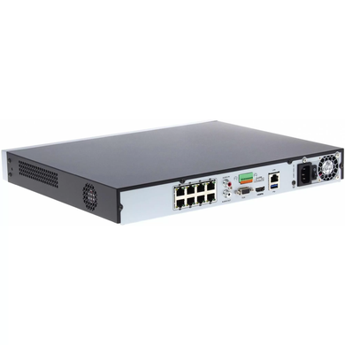 8-канальний IP реєстратор Hikvision DS-7608NI-K2/8p, 8Мп