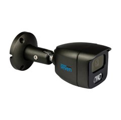 Уличная Starlight IP камера с микрофоном SEVEN IP-7225PA PRO black, 5Мп