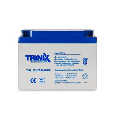 Акумуляторна батарея TRINIX TGL12V26Ah/20Hr GEL