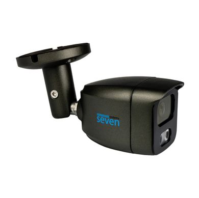 Вулична Starlight IP камера з мікрофоном SEVEN IP-7225PA PRO black, 5Мп