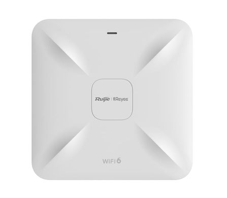 Внутрішня дводіапазонна Wi-Fi 6 точка доступу серії Ruijie Reyee RG-RAP2260(G)