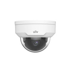 Купольна IP камера Uniview IPC324SR3-DVPF28-F White, 4Мп