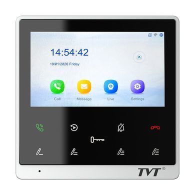 Wi-Fi IP видеодомофон TVT TE-VH1104S1-PTW
