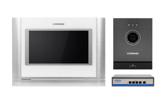 Комплект IP видеодомофона Commax CIOT-700M + Commax CIOT-D20M (A)