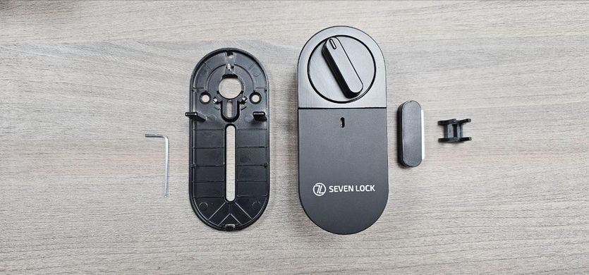 Розумний дверний електромоторний замок SEVEN LOCK SL-7772BM