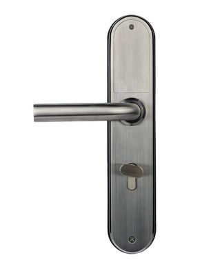 Умный дверной биометрический замок SEVEN LOCK SL-7768BF (85мм) silver (без врезной части)
