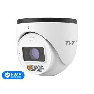 Купольна IP камера з мікрофоном TVT TD-9565S4-PA(D/PE/AW3) White, 6Мп
