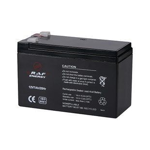 Акумуляторна батарея Kraft 12V7Ah/20Hr F2