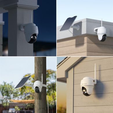 Поворотная Wi-Fi камера с аккумулятором Reolink Argus Series B440 (Argus PT Ultra), 8Мп