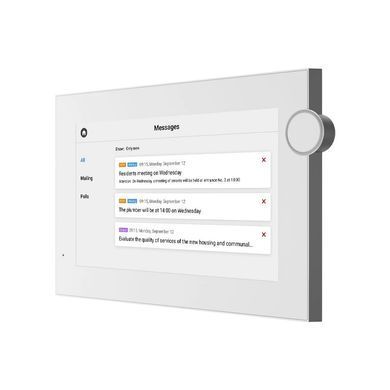 Android IP відеодомофон Bas-IP AZ-07L white, екран 7"