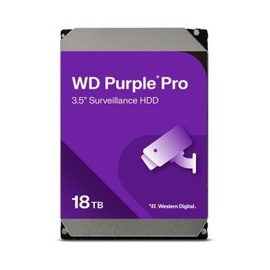 Жорсткий диск 18TB Western Digital WD Purple Pro WD181PURP