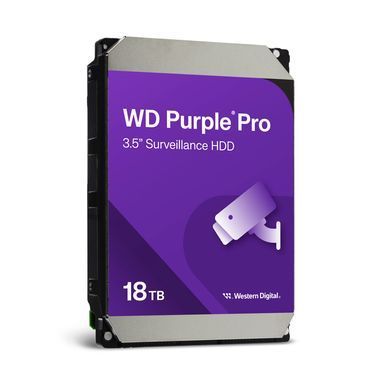 Жорсткий диск 18TB Western Digital WD Purple Pro WD181PURP