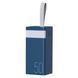 Повербанк з ліхтариком Remax RPP-321 22.5W 50000 мАч blue
