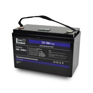 Акумулятор літій фосфатний залізо Full Energy FEG-12100-2 (C), 12.8В/100Ач