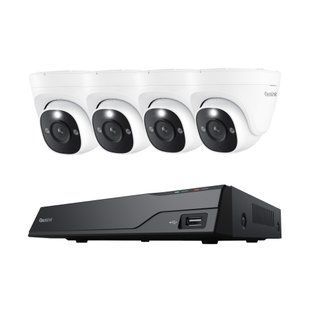 Комплект IP видеонаблюдения на 4 камеры Reolink NVS8-8MD4