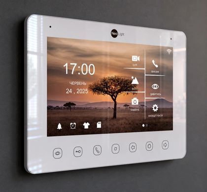 Wi-Fi видеодомофон Neolight Kappa+ HD WF White