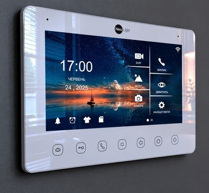 Wi-Fi видеодомофон Neolight Kappa+ HD WF White