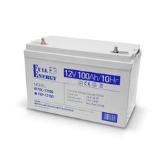 Аккумулятор гелевый Full Energy FEL-12100, 12В 100А/ч
