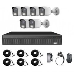 Комплект HD видеонаблюдения из 6 камер CoVi Security AHD-6W KIT