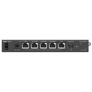6-портовий PoE маршрутизатор Ruijie Reyee RG-EG406XS-P з хмарним керуванням