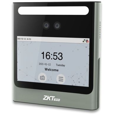 Біометричний термінал розпізнавання облич ZKTeco EFace10 WiFi [MF]