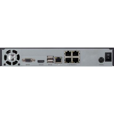 4-канальний IP реєстратор з PoE Provision-ISR NVR5-4100PXN(MM), 5Мп