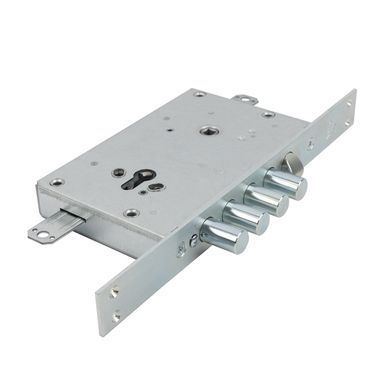 Механизм замка CISA 56535 Revolution Pro редукторный с блокировкой (BS67,5*85мм) хром матовый