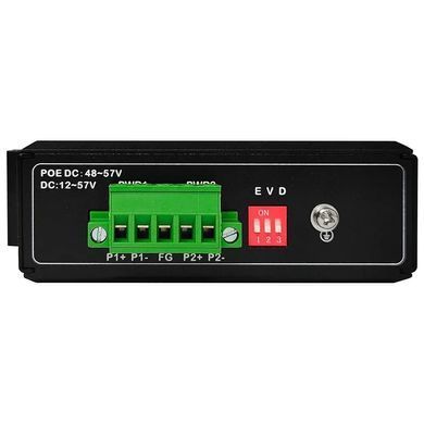 4-портовый неуправляемый промышленный PoE коммутатор Ewind EW-PIS1806-4GE