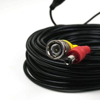 Кабель для передачі відеосигналу та живлення BNC-роwer cable D 18 м (BNC+DC/BNC+DC)
