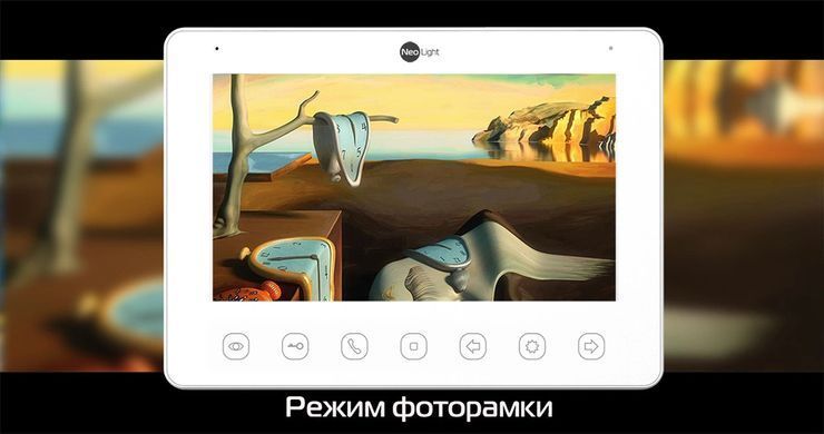 Wi-Fi видеодомофон Neolight Kappa+ HD WF Black