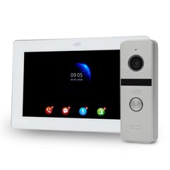 Комплект Wi-Fi видеодомофона ATIS AD-770FHD/T-White + AT-400HD Silver