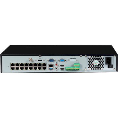 16-канальний IP відеореєстратор з PoE Hikvision DS-7716NXI-I4/16P/S(E), 32Мп