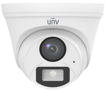 Купольная ColourHunter камера с микрофоном Uniview UAC-T112-AF28-W, 2Мп