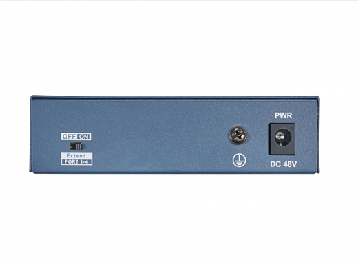 5-портовий комутатор Hikvision DS-3E0105P-E(B), 4 порти PoE