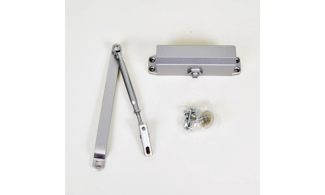 Доводчик дверний ATIS DC02 Silver
