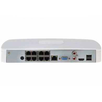 16-канальний 4K мережевий реєстратор Dahua NVR4116-8P-4KS2, 8 портів PoE