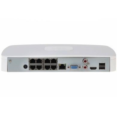 16-канальный 4K сетевой регистратор Dahua NVR4116-8P-4KS2, 8 портов PoE