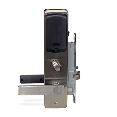 Дверной замок электромеханический со считывателем TRINIX TRL-5302BT SILVER