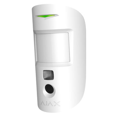 Беспроводной датчик движения Ajax MotionCam (PhOD) белый