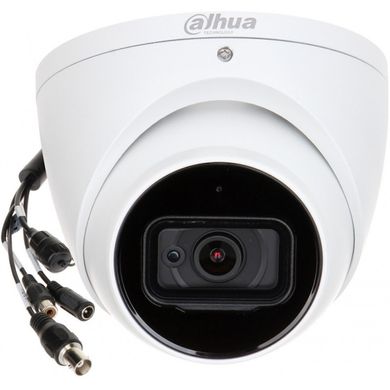 Купольная HDCVI камера с микрофоном Dahua HAC-HDW1200TLP-A, 2Мп