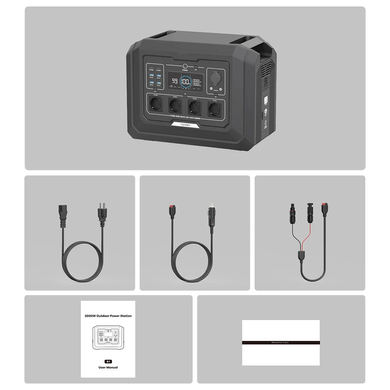Портативная зарядная станция OUPES Mega 1 S1 2000W 1024Wh LiFePO4