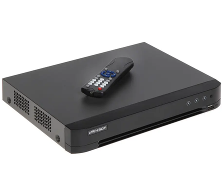 4-канальний TURBO HD реєстратор Hikvision DS-7204HQHI-K1/P(B), 4Мп