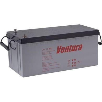 Акумуляторна батарея Ventura GPL 12-200, 12В/200Аг