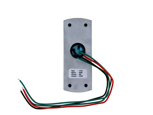 Кнопка выхода металлическая с подсветкой SEVEN K-7493