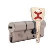 Цилиндр CISA AP4 S 80 (30*50) никель матовый