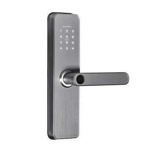 Замок біометричний автономний Trinix TRL-5405BTF Silver L/R з Bluetooth
