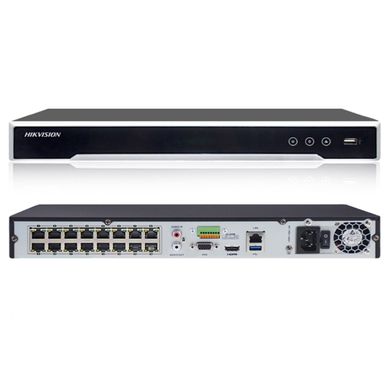 16-канальний IP реєстратор Hikvision DS-7616NI-K2/16p, 8Мп