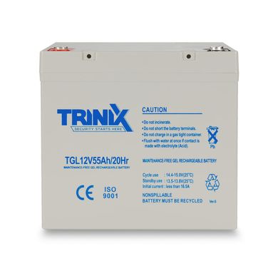 Аккумуляторная батарея TRINIX TGL12V55Ah/20Hr GEL