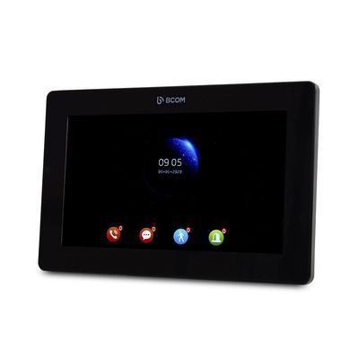 Комплект Wi-Fi відеодомофону BCOM BD-770FHD/T Black + BCOM BT-400FHD Silver