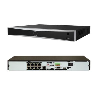 8-канальний IP PoE відеореєстратор Hikvision DS-7608NXI-K2/8P, 12Мп